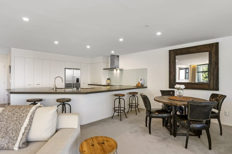 Open plan kitchen