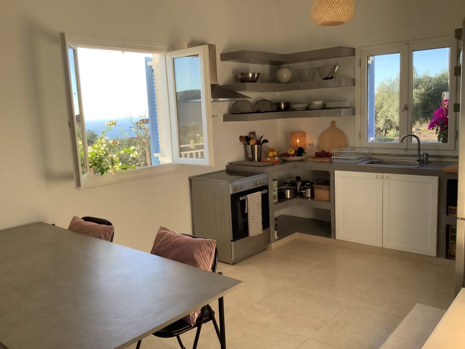 Open plan kitchen