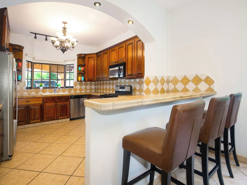 kitchen with seating