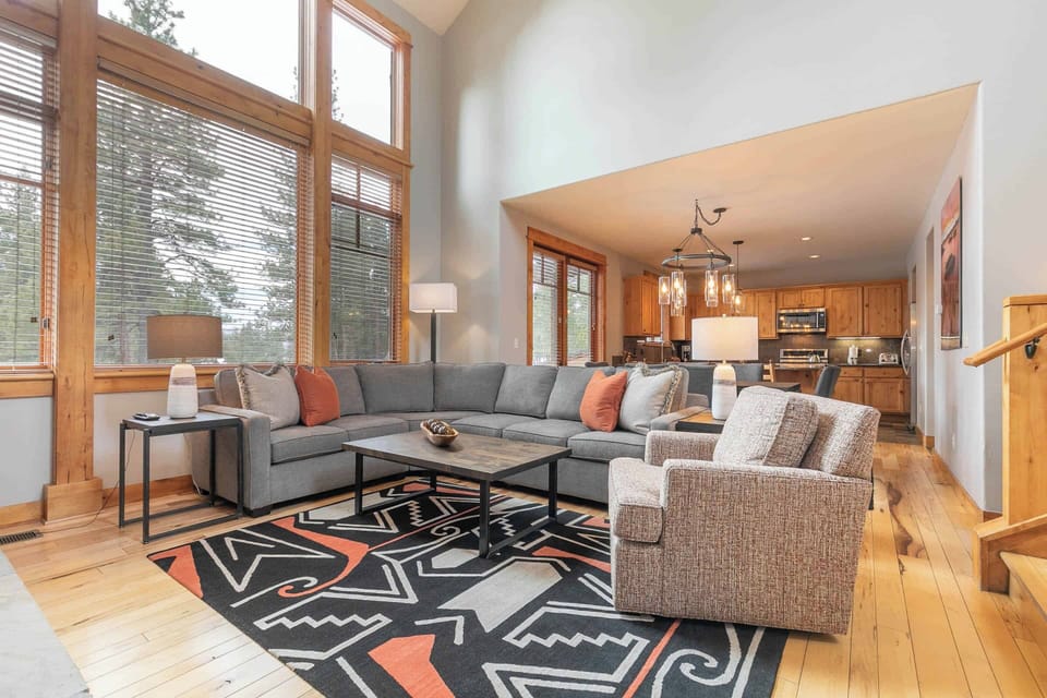 All cottages feature the same design touches with an open floor plan.