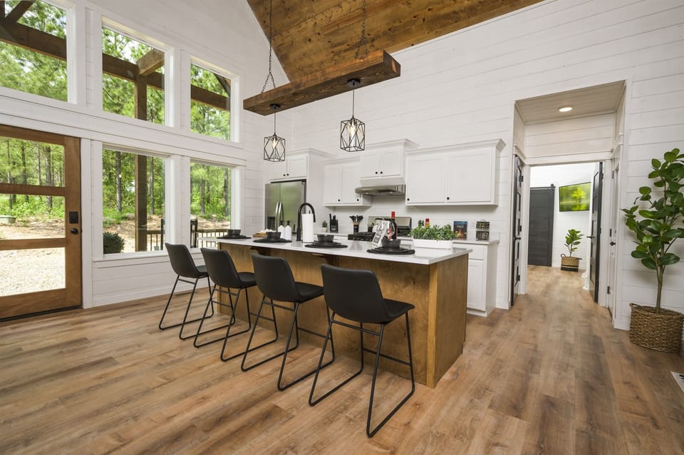 KITCHEN | Elevate your cooking experience with our spacious kitchen island