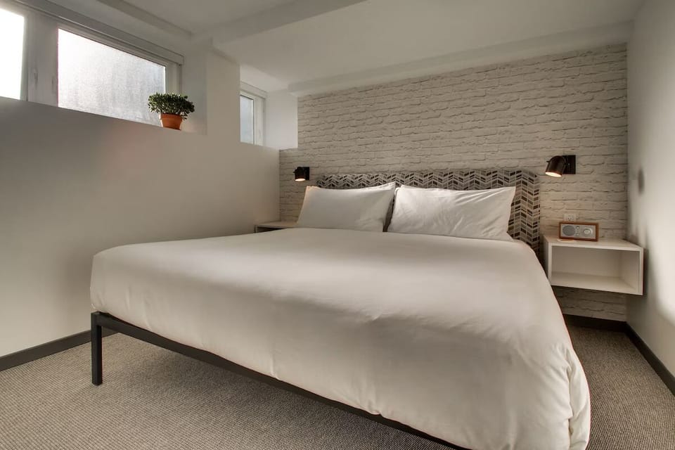 Bedroom. Interior and views may vary by availability.