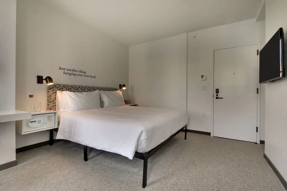 Bedroom. Interior and views may vary by availability.