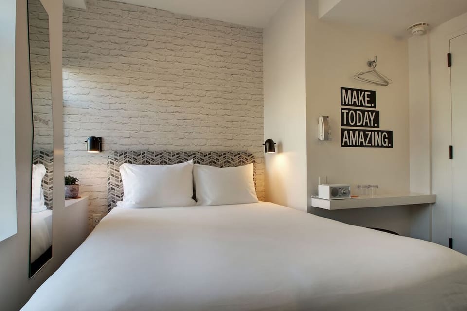 Bedroom. Interior and views may vary by availability.
