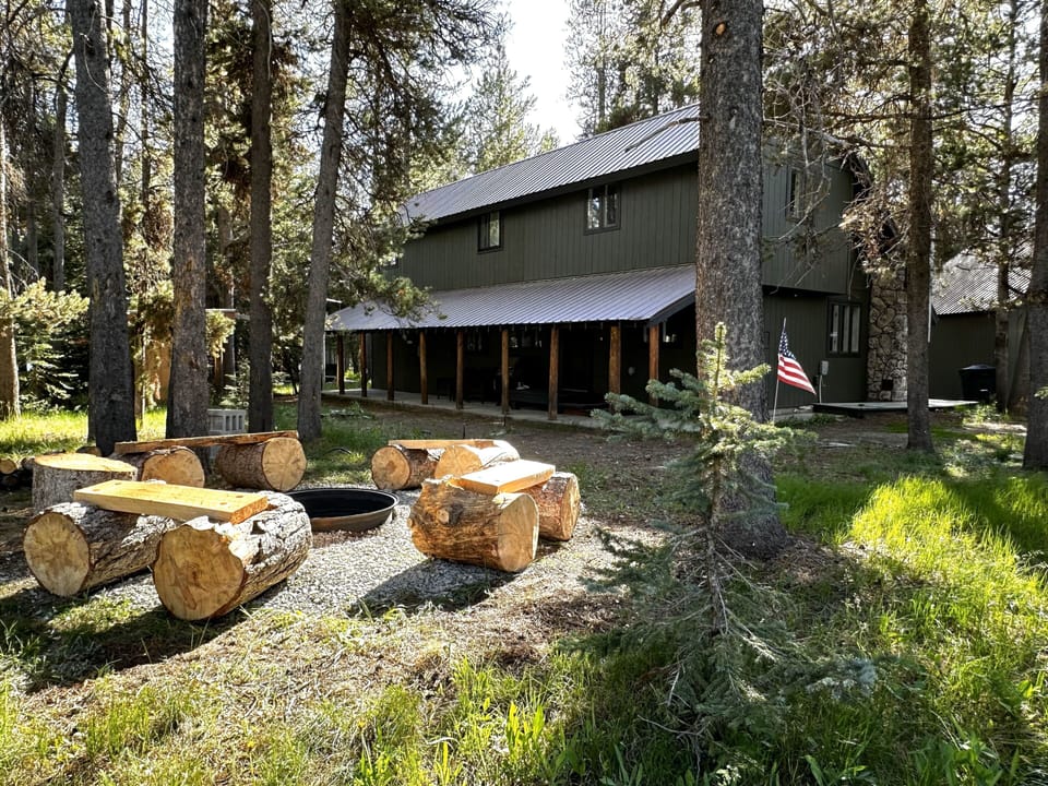 Enjoy a nice fire in the summers after a long day of visiting the great outdoors