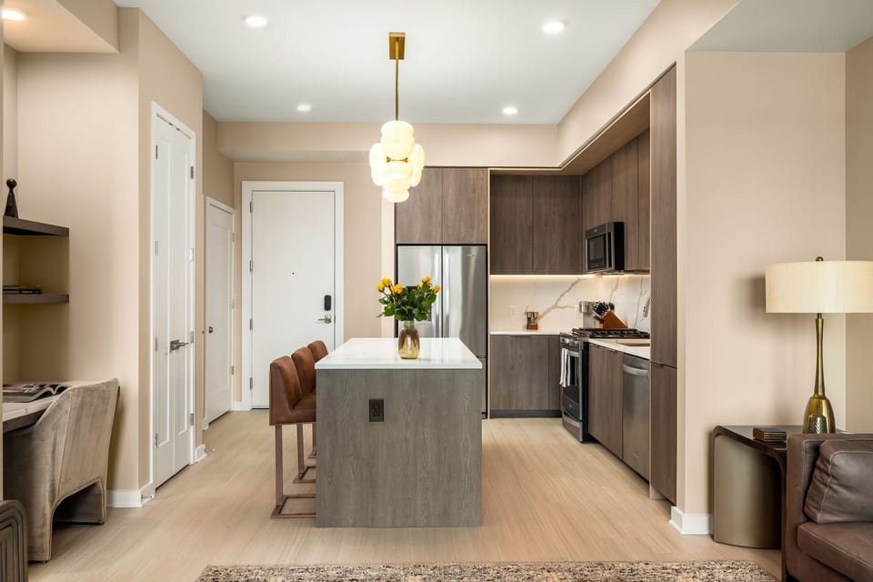 Kitchen fully equipped with all modern amenities