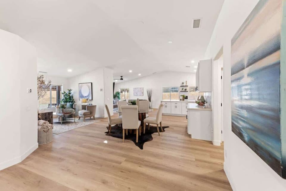 Comfortable dining space for everyone.
