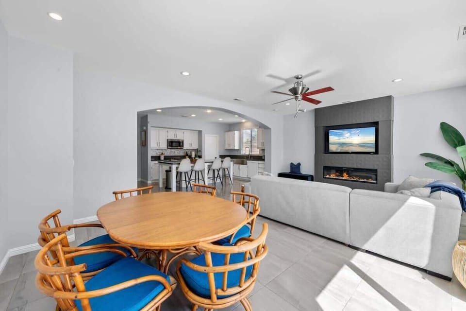 Space to eat indoors on the colder nights.