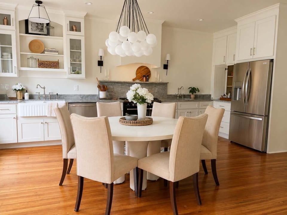 Designer Dining Table with seating for 6