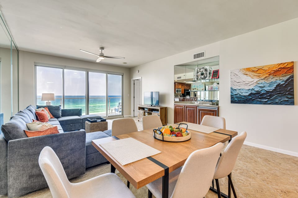Living Area | Free WiFi | Central Heating & A/C