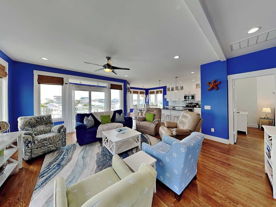 Bright Living Space For Relaxing + Gathering