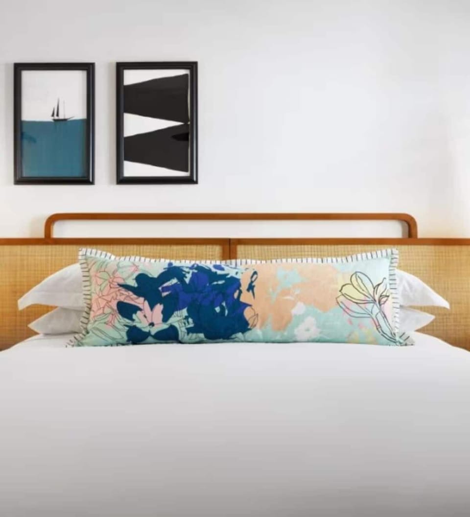 Sink into crisp linens and wake up beautifully refreshed.