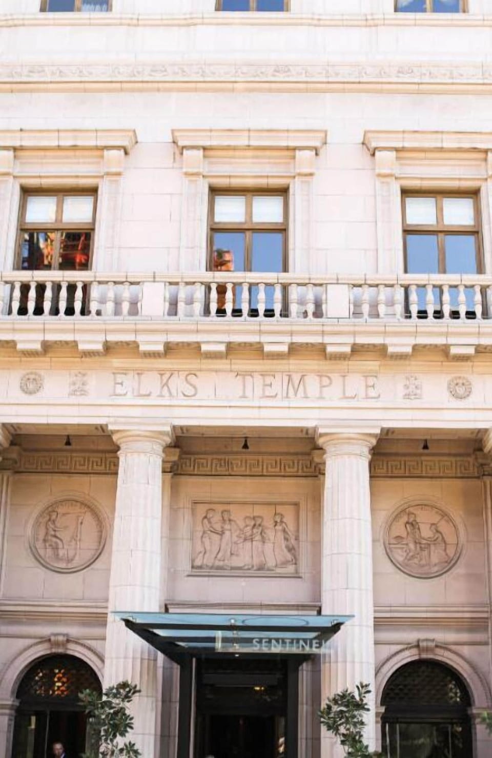 Admire the impressive exterior, showcasing stunning architectural details and a grand entrance that sets the tone for your stay.