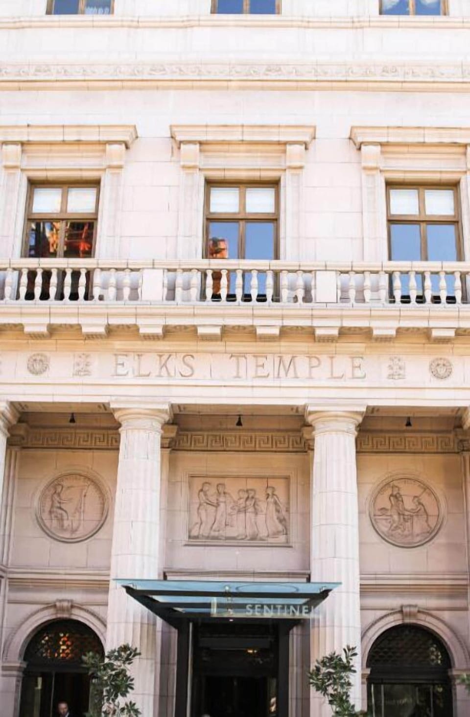 Admire the impressive exterior, showcasing stunning architectural details and a grand entrance that sets the tone for your stay.