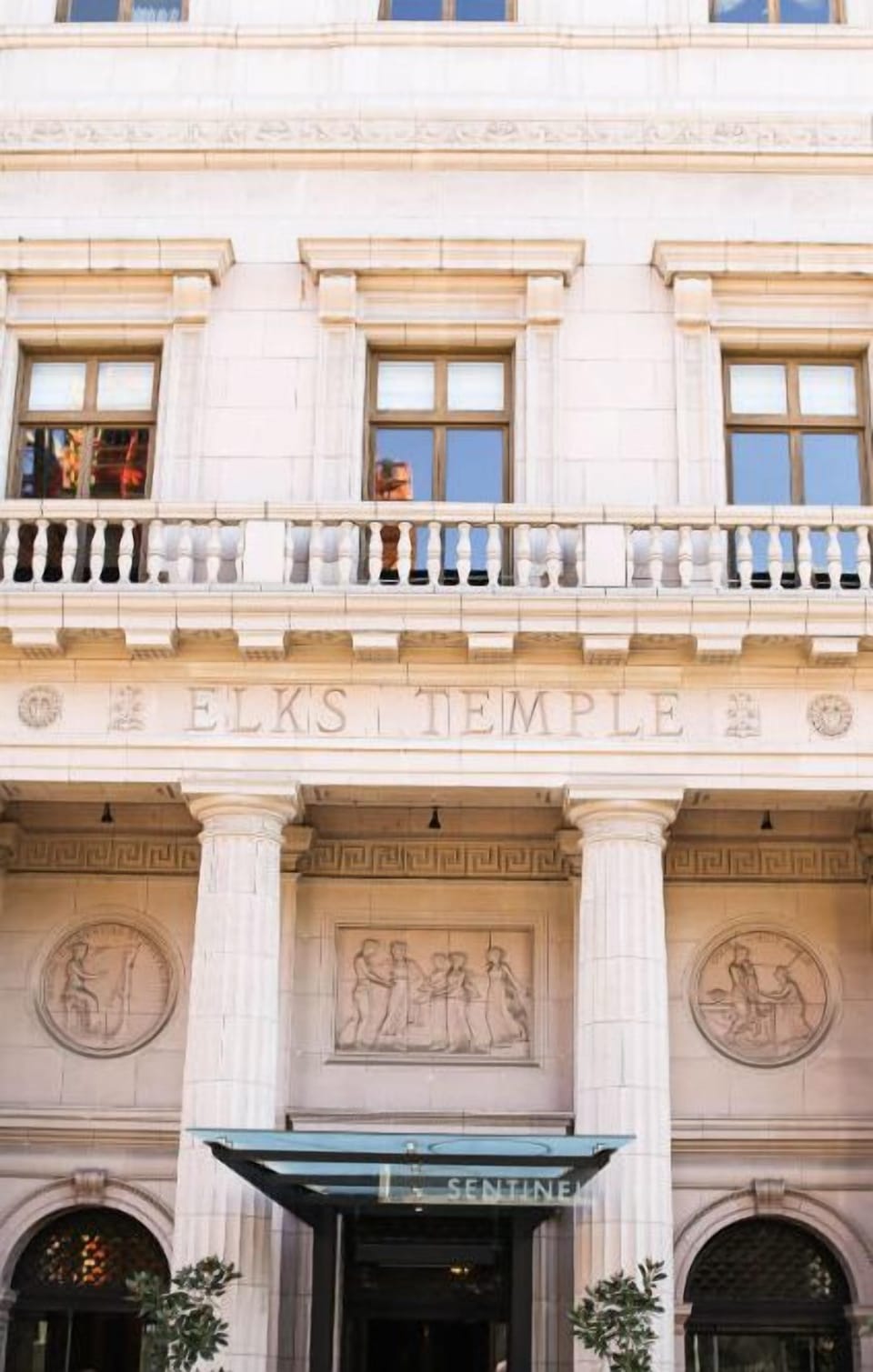 Admire the impressive exterior, showcasing stunning architectural details and a grand entrance that sets the tone for your stay.