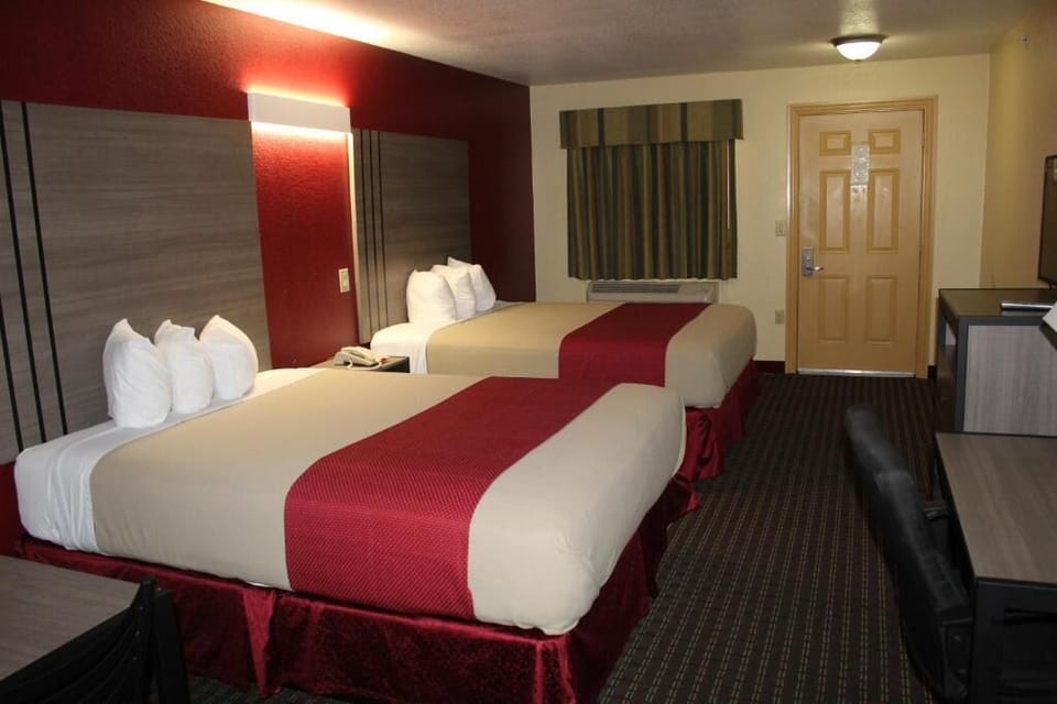 Unwind in crisp linens after a full day exploring.