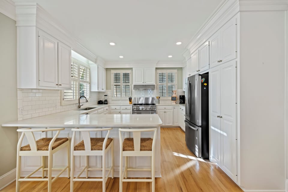 Fully equipped kitchen