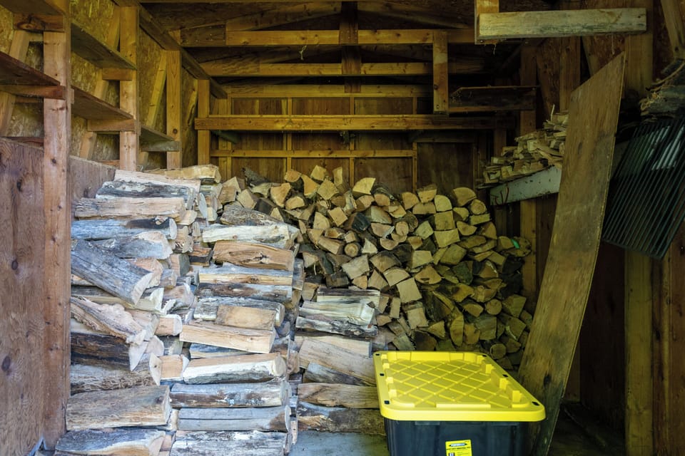 We offer access to unlimited firewood for a $50 cost