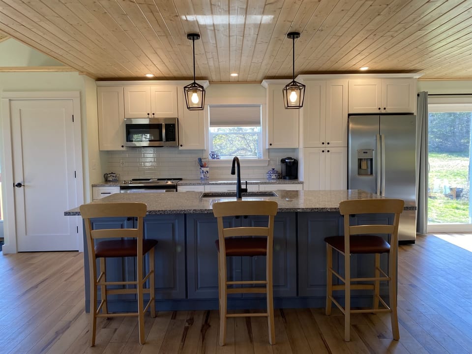 Kitchen and Island