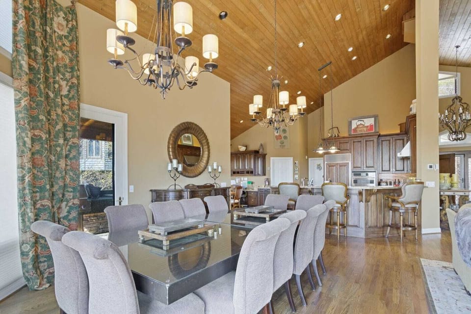 Large Dining Table with Seating for Twelve