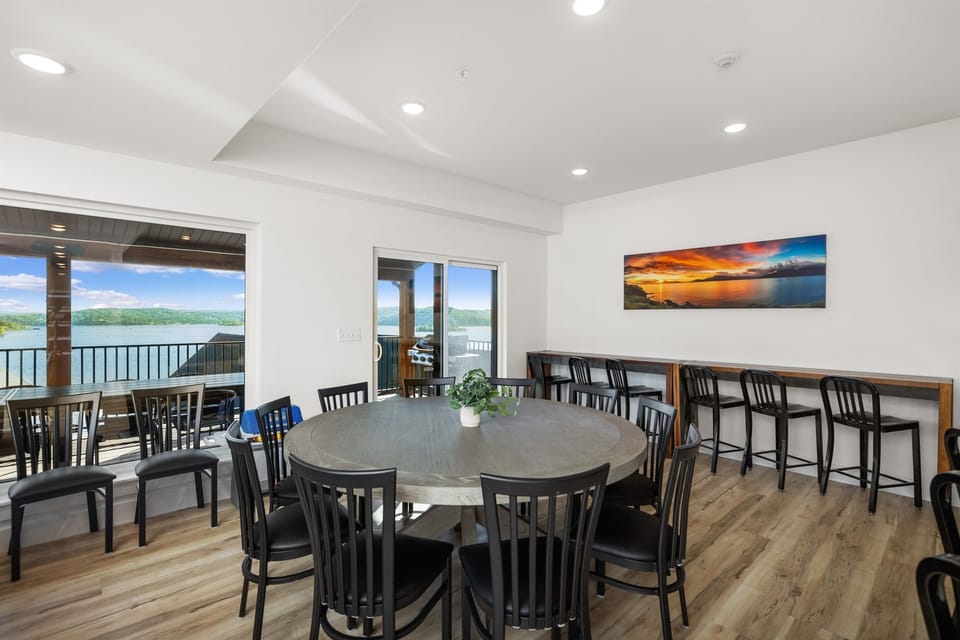 Cloud Nine - Main Level: Dining Room seating 19