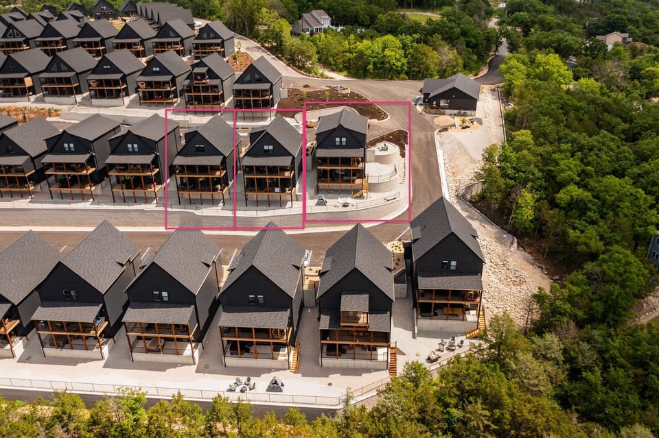 Aerial of Sports Suite + Cloud Nine + Nature Lodge