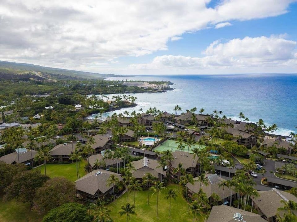 Aerial view of Kanaloa