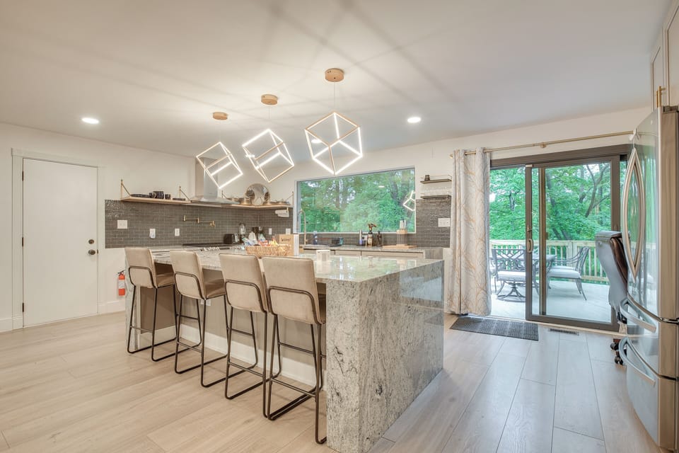 Delaware Vacation Rental | 4BR | 3BA | 2,200 Sq Ft | Stairs Required