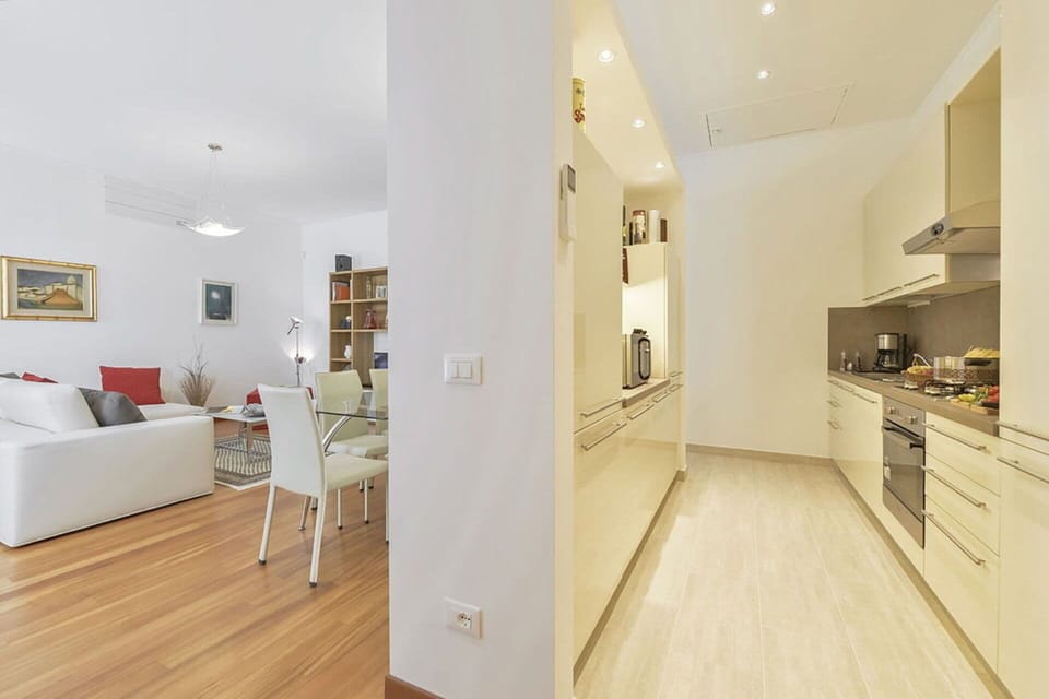 Kitchen, Living Room