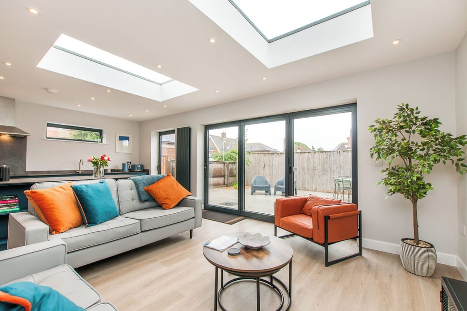 Open Plan Living, Dining and Kitchen