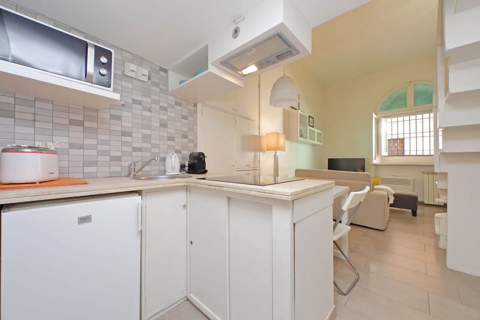 Kitchen, Living Room