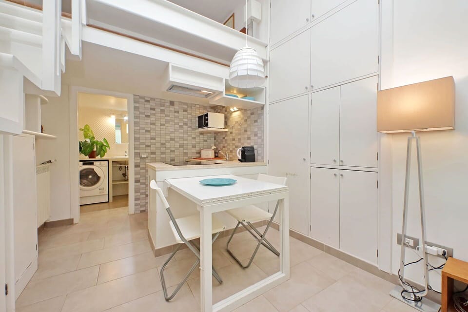 Kitchen, Living Room