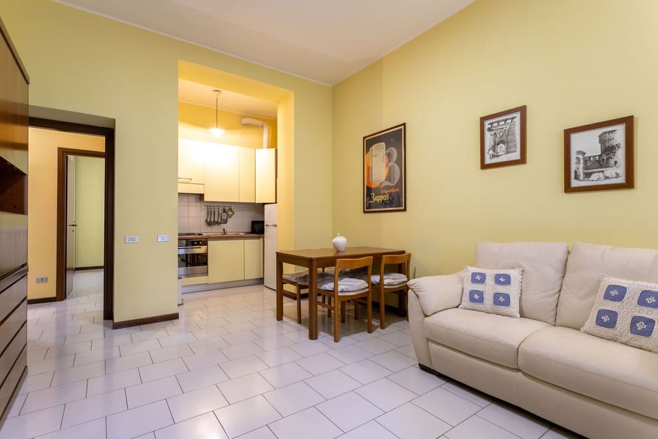Kitchen, Living Room