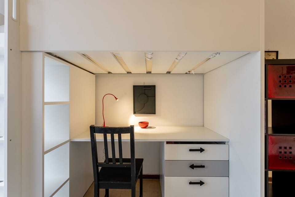 Bedroom, Living Room