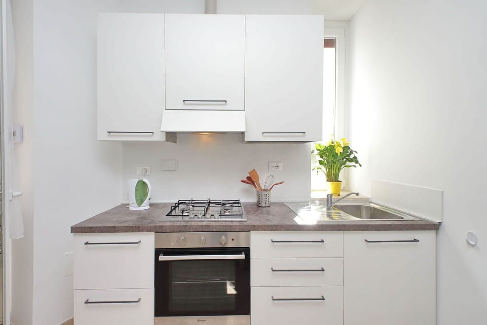 Kitchen, Living Room