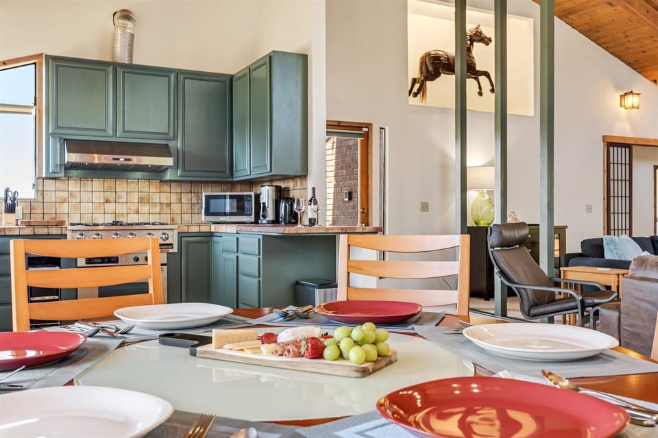 Open , large kitchen with new everything!