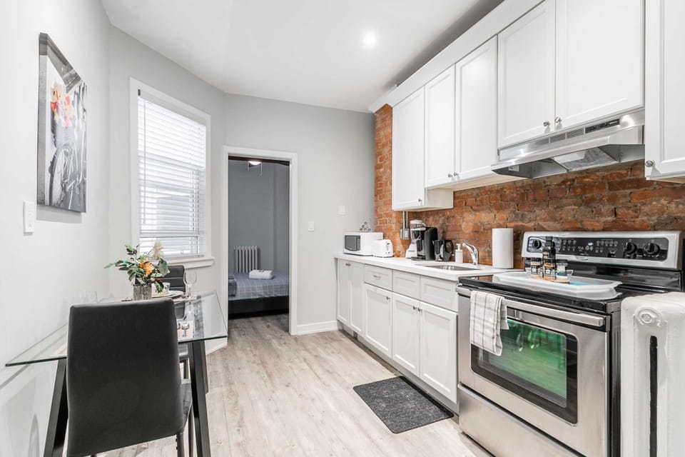 Enjoy A Meal In This Open And Airy Kitchen-Dining Area