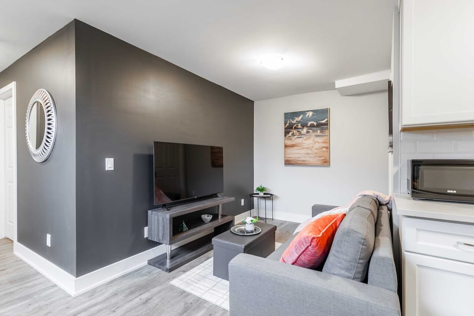 Relax And Stream Your Favorites On The Smart TV In The Living Room