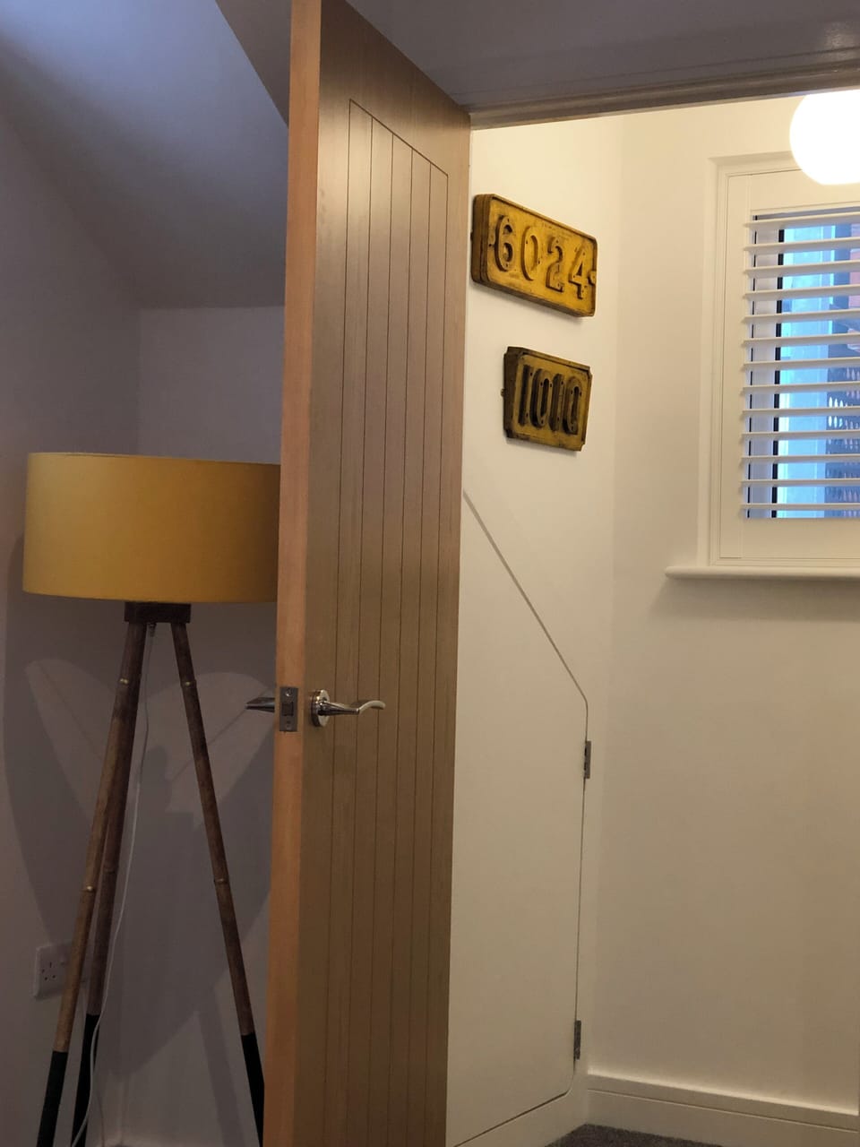 Top landing seen from master bedroom