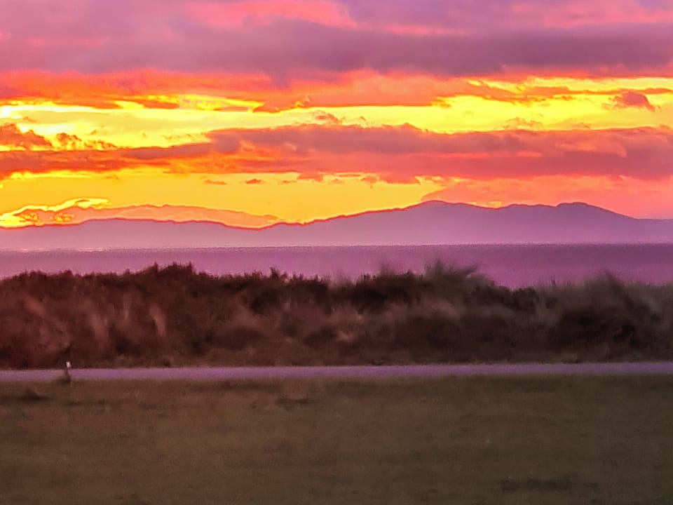 Sunset over Scotland | The Stables, Beckfoor, near Silloth