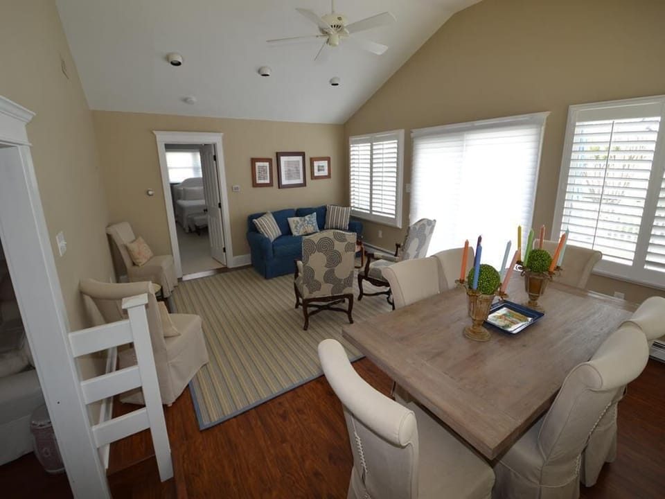 One step up to rear family room