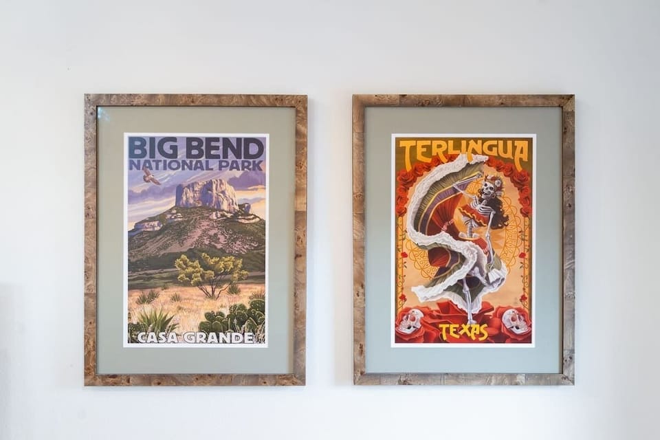 Fun posters on the walls!