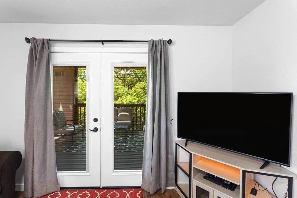 Living room with tv.