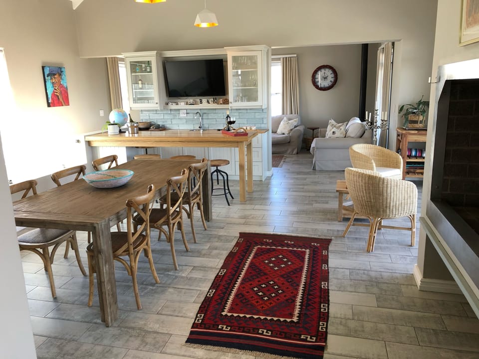 Dining area, Bar area and indoor BBQ area