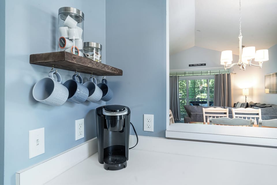 Coffee Bar in Kitchen