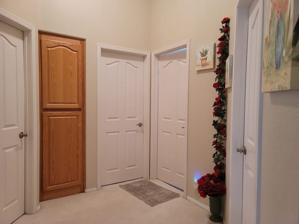 Bedroom corridor area
