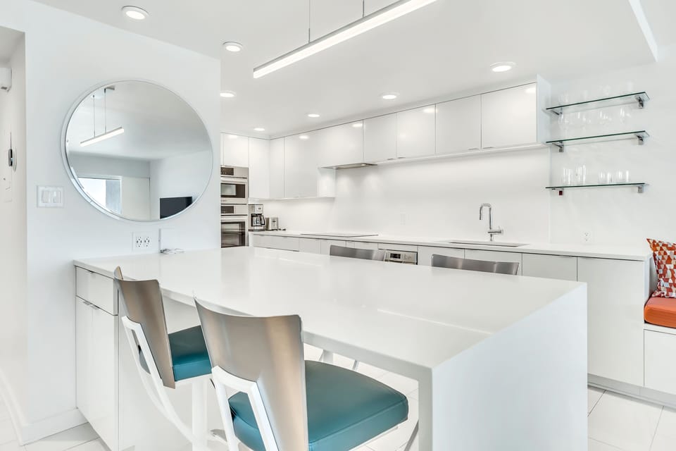 open and spacious