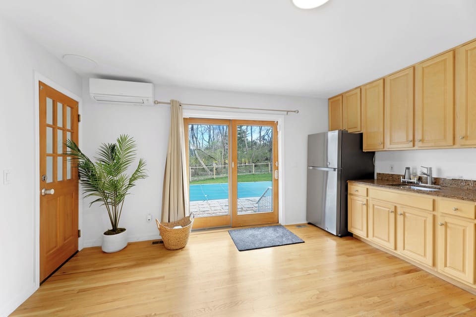 Kitchenette Leading to Pool/Backyard