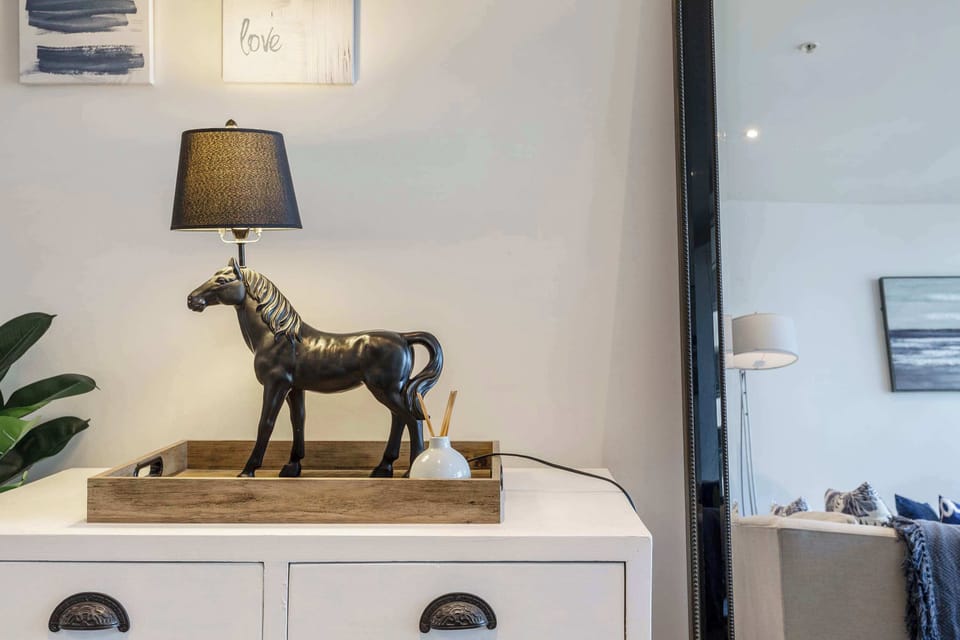 DECORATIVE DETAILS: The charming accents of Glamptons.
