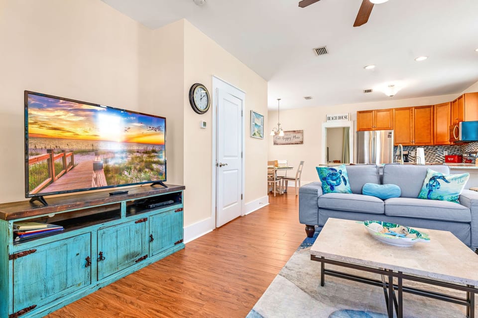 Smart TV in each bedroom with highspeed WiFi